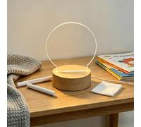 Veilleuse LED personnalisable à faire soi-même, stylo effaçable USB, lueur chaude pour notes et rappels, lumière ambiante, café, dessert, chambre d'enfant, lampe de chevet pour chambre d'enfant