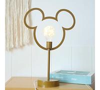 Veilleuse LED portable avec bouton poussoir/interface USB, lumière blanche chaude pour chambre de bébé, chambre à coucher, salon, camping, pique-nique (style pile X dorée)