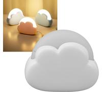 Veilleuse Led Portable, Mini Lampe De Bureau En Nuage Mignon Avec 2 Couleurs, Mini Lampe De Bébé Rechargeable Pour Chambre D'enfant, Dortoir, Lampes De Chevet Amusantes Kawaii