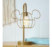 Veilleuse LED Portable Veilleuse avec Bouton Poussoir/Interface USB, Lumière Blanc Chaud pour Chambre de bébé, Chambre à coucher, Salon, Camping, Pique-nique (D USB Or)