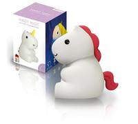 Veilleuse LED pour enfants | Changement de couleur RGB | Veilleuse bébé sans petits éléments ingérables | Lampe d'allaitement à intensité variable Minuterie | Veilleuse licorne avec USB | Maggy Magic