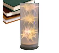 Veilleuse LED romantique, éclairage d'ambiance LED - Lampe d'ambiance pour chambre à coucher, chevet, bureau, dortoir, table, anniversaire, Noël, vacances, et adultes