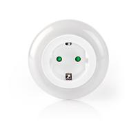 Veilleuse LED Tactile avec Capteur et Prise d'Alimentation 3680 W Blanc