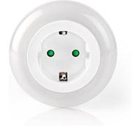 Veilleuse LED Tactile avec Capteur et Prise d'Alimentation 3680 W Nedis Blanc Noir G