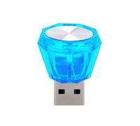 Veilleuse LED USB - Lampe d'ambiance intérieure de voiture LED | Romantique | Décoration d'éclairage de voiture Chambre Voitures de fête Ordinateurs portables Nuit Home Office Décoration