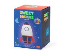 Legami - Veilleuse pour enfants, 4 couleurs, piles incluses, 20 heures d'autonomie, 9,7 x 14 cm, thème espace