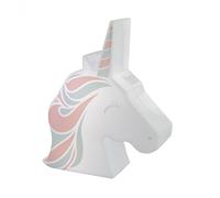 Generique Veilleuse Projection Murale Licorne 16 cm Blanc G
