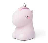 Veilleuse Licorne Rose Pailletée Avec Télécommande