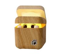 Veilleuse Mignonne | USB Rechargeable Chat qui se Cache avec Détection Sonore Adorable | Lampe Amusante pour | pour la chambre, table de chevet, table de nuit, armoire, entrée, bureau à domicile