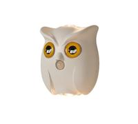 Veilleuse murale LED rechargeable magnétique sans perçage, capteur PIR du crépuscule à l'aube, luminosité réglable, veilleuse décorative en grain de bois pour chambre à coucher et placard