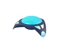 Trousselier Veilleuse Projecteur d'Étoiles musical Vaisseau spatial 24 cm Piles incluses Bleu