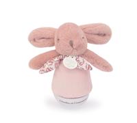 Veilleuse Musicale Culbuto Lapin Doudou Rose - Doudou Et Compagnie