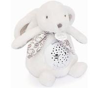 Veilleuse musicale lapin doudou - Blanc - DOUDOU ET COMPAGNIE Multicolore G