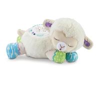 Veilleuse Musicale Lapin en Peluche - Multicolore - Sons Apaisants - Minuteur - 3 Disques Lumineux