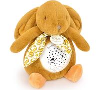 Veilleuse musicale projections d'étoiles ocre (24 cm)