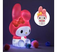 Veilleuse My Melody, lampe de chevet tactile rechargeable USB - C | Lampe veilleuse enfant, lampe de bureau, 3 niveaux de luminosité, 10h d'autonomie, 16 cm, By Blue Sky Studios