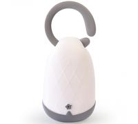 Veilleuse - PABOBO - Lumiblo - Lanterne à souffle - Gris - 18 cm