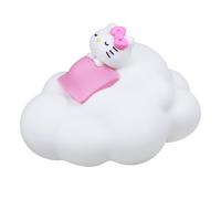 Veilleuse Nuage Hello Kitty, Lampe de Chevet USB-C, Sous Licence | Lampe tactile 3 niveaux, corps en vinyle souple, sans fil, rechargeable, by Blue Sky Studios