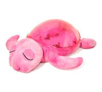 Cloud b Veilleuse peluche Tranquil Turtle CLTT-7423PK – Projecteur de fonds marins, 2 sons – Rose