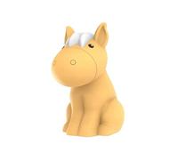 Veilleuse petit cheval ï¿½ dï¿½filement de couleurs 9 cm