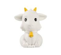 Veilleuse petite chèvre à défilement de couleurs 9 cm BLANC G