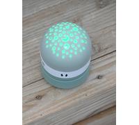 BÉABA, Veilleuse Bébé avec Ciel Étoilé 3 Couleurs, 9 Sons Relaxants (4 Nature, 4 Berceuses,1 Bruit Blanc), Détecteur de Pleurs, Autonomie 100h, Recharge USB, Transportable, Pixie Projector, Vert Sauge
