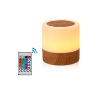 Veilleuse pour Chambre D'Enfant, Petite Lampe de Bureau Rechargeable par USB, Lampe de Chevet Tactile Sans Fil, Lampe de Nuit Portable