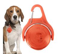 Veilleuse pour chien - Lampe à pince rechargeable par USB, coque de sécurité étanche, marqueur de visibilité extérieur lumineux, ensemble de signaux de marche en soirée avec fixation à clip fiable | S