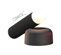 Veilleuse pour - Colonne extractible amusante et rechargeable, corps en accordéon extensible | Panneau lumineux à 360 degrés, indice de protection contre les éclaboussures IP54, boucle à