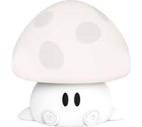 Veilleuse pour Enfant Bluetooth 9W Musicale Lumineux Mushroom BigBen Blanc Blanc