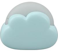 Veilleuse pour enfants 2 couleurs ajustable USB rechargeable Mini lampe de chevet pour bébé Décoration de table pour chambre d'enfant Chambre à coucher Dortoir Bleu