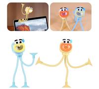 Veilleuse pour enfants, 2 pièces, drôle de poulpe de nuit, créative, dessin animé, lampe de nuit, lampe de chevet, pliable, petite lampe de table, mini lampe de table, lumière
