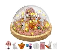 Veilleuse pour enfants, kit de loisirs créatifs, faites votre propre veilleuse, jouets en forme de lapin, ensemble d'artisanat pour enfants