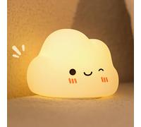 Veilleuse Pour Enfants, Mignonne Night Light En Silicone Douce Pour Bébé Veilleuse Silicone Souple Rechargeable Et Diminuable Veilleuse Avec Minuterie Led Veilleuse Bébé Pour Chambre D'enfants