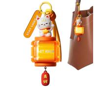 Veilleuse pour enfants, petite lanterne amusante en forme de chat, lampe de nuit décorative - pour la maison, la chambre, le salon, l'école, le bureau, la voiture, le voyage, le sac à main, sac à main