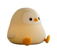 Veilleuse Pour Et Bébés Pour La Chambre - Veilleuse Enfant Manchot Lumière De Chevet,Lampe Rechargeable Tactile à Intensité Réglable Éclairage d'Ambiance Pour Chambre d'Enfant et Nourrisson