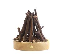 Veilleuse pour feu de Camp - Faux brasero, veilleuse pour feu Artificiel | Contrôle Tactile, 3 Modes réglables : Le feu de imite Le Brasier à LED