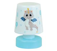 FUN HOUSE- LEON LE DRAGON - Veilleuse à poussoir 11.5 cm Bleu G