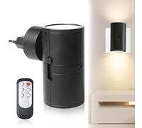 Veilleuse Prise Electrique, Lampe De Chevet, Veilleuse Prise Electrique Lampe Prise, Veilleuse Led 3 Couleurs Veilleuse Led Dimmable Avec Télécommand, Pour Chambre, Couloir, Escalier, Cuisine, Salon