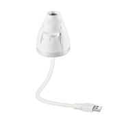 Veilleuse projecteur 2 en 1, Lampe Spatiale et Galactique orientable à 360°, Alimentation USB Portable, projecteurs d'étoiles avec Plusieurs Films de Projection coulissants (B, One Size)