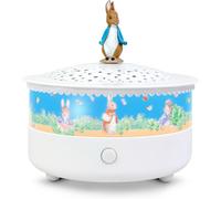 Veilleuse - Projecteur D'etoiles Pierre Lapin© 14 Cm - Musical - Détection Des Pleurs - Rechargeable Usb