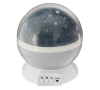 Atmosphera - Veilleuse projecteur rotative étoile - Gris Bleu G