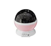 Atmosphera - Veilleuse projecteur rotative étoile - Rose Rose G