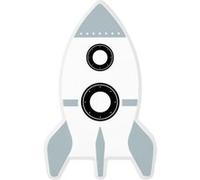 veilleuse projection murale fusée 15,3cm Blanc G