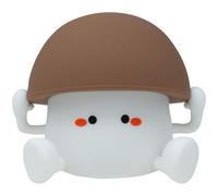 Generique Veilleuse rechargeable Champignon LED – lumière blanche chaude, ambiance apaisante