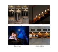 Veilleuse rechargeable pour enfants, Iceko-Kn, lampe LED ronde innovante rechargeable par USB, utilisable dans la chambre de bébé.
