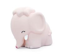 DHINK - Veilleuse Rechargeable LED Elephante - Lampe de nuit silicone pour chambre Bébé et Enfant - Lampe chevet Enfant - Cadeau Naissance