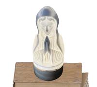Veilleuse Religieuse - Lampe de Lumière de Figurine Sacrée Faite à la Main, Pièce Lumineuse Inspirante, Amplificateur D'Ambiance Spirituelle, Adoration Décorative Pour Présentoir | Méditation Chapelle