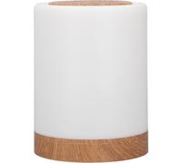 Veilleuse RGB Couleur Grain de Bois USB Rechargeable 3 Niveaux Ajustable Veilleuse Portable Veilleuse Tactile pour la Maison
