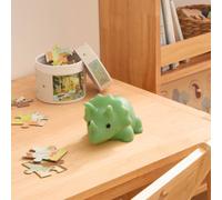 Veilleuse Souple Dinosaure H.9cm À Piles Vert TU